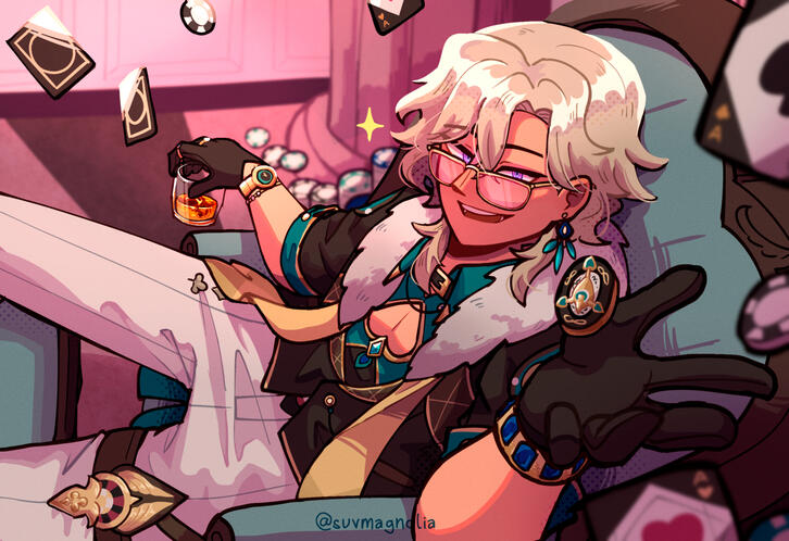 shaded, halfbody shaded, halfbody